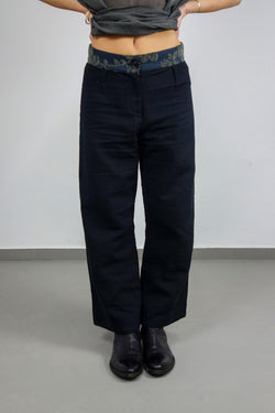 Pantalón Jacquard Azul - Edición Limitada