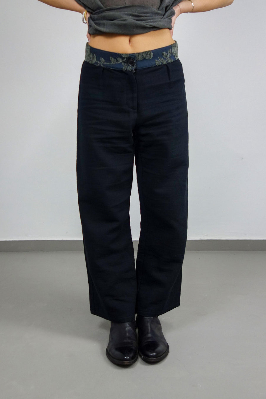 Pantalón Jacquard Azul - Edición Limitada