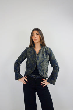 Chaqueta Jacquard Azul - Edición Limitada