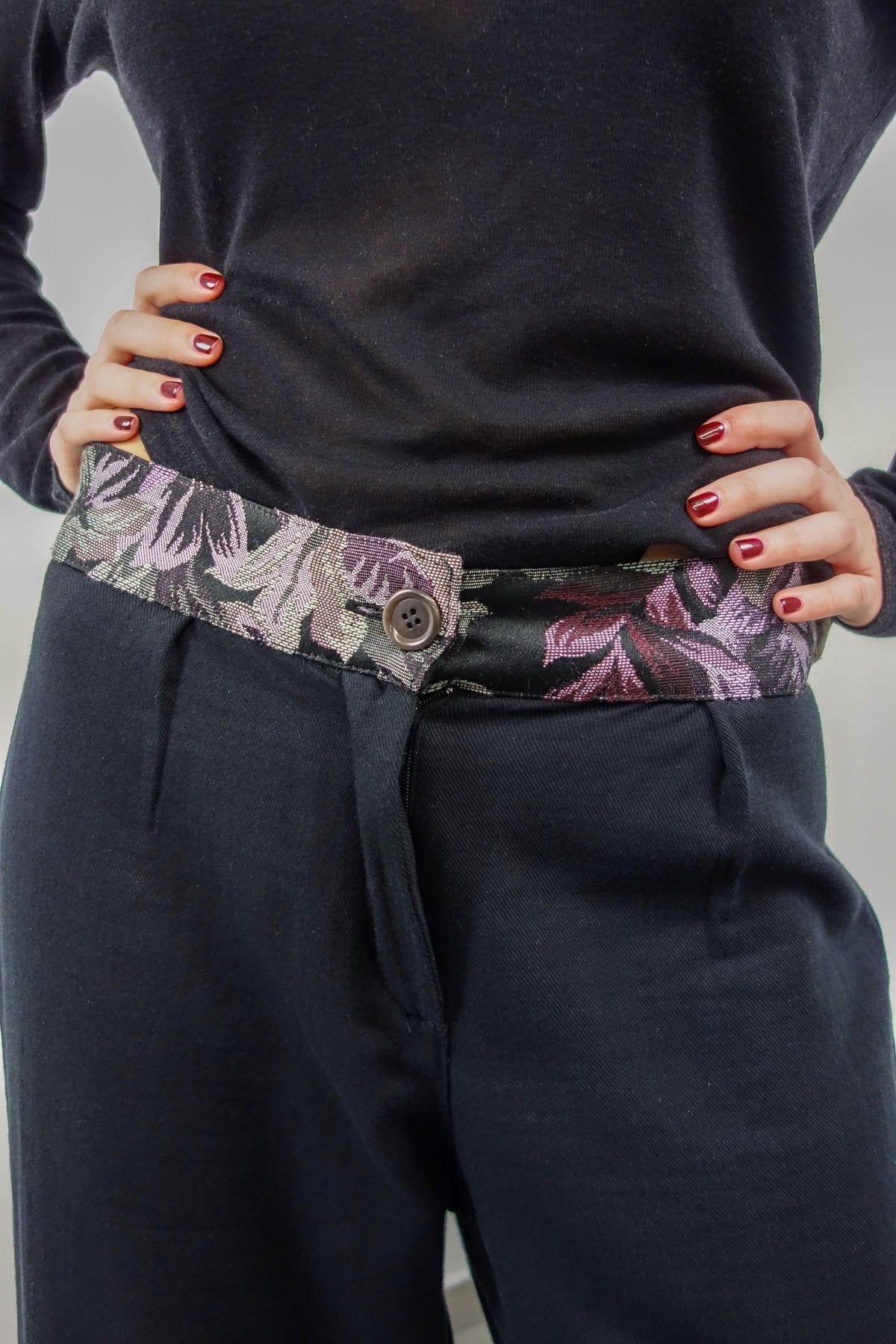 Pantalón Jacquard Lila - Edición Limitada