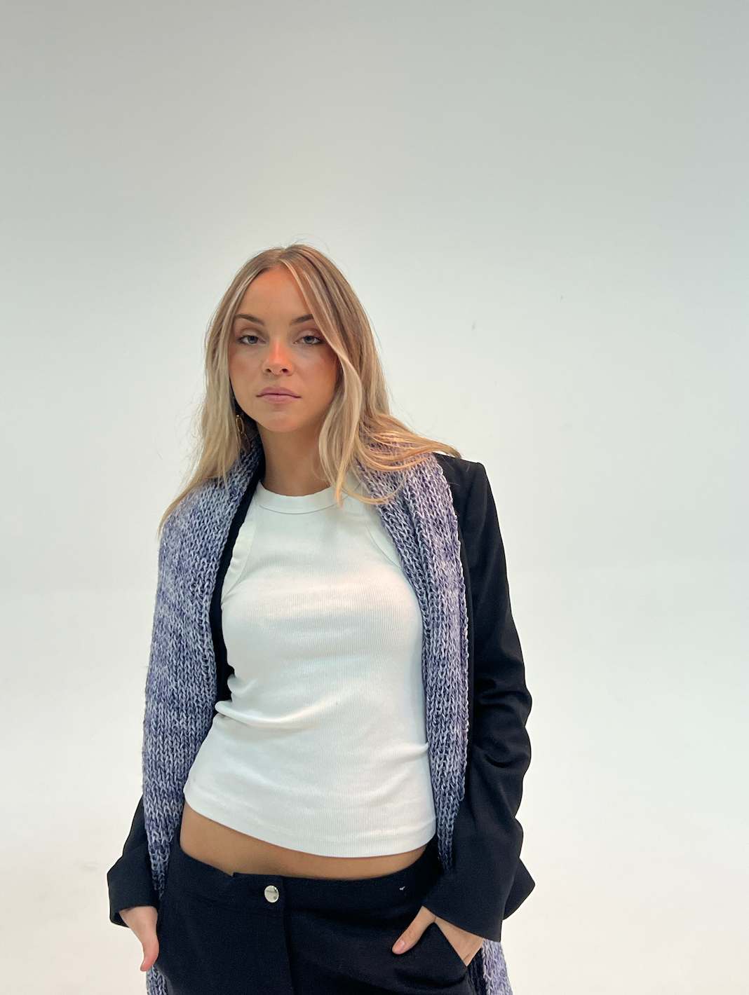 Bufanda Chromatic azul