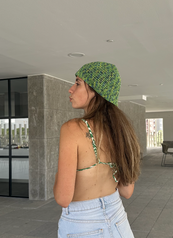 Gorro Degradado Verde