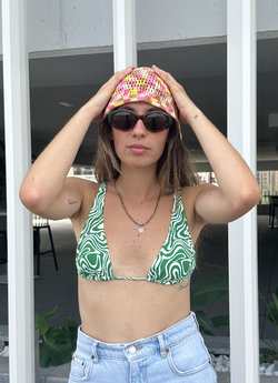 Gorro Degradado Rosa