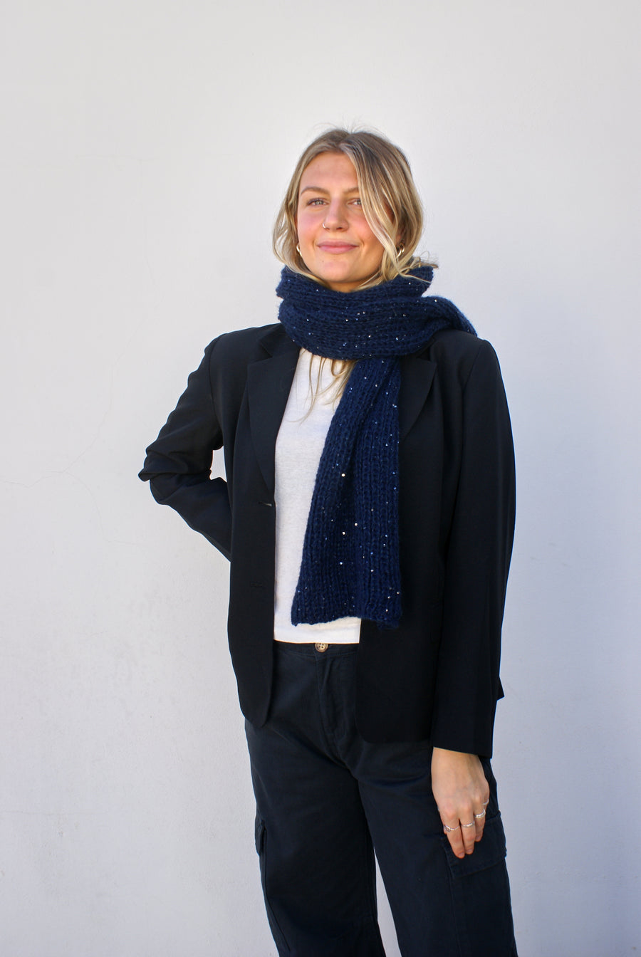 Bufanda Party azul