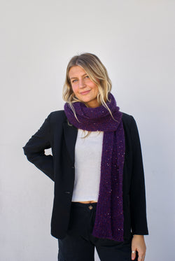 Bufanda Party morada