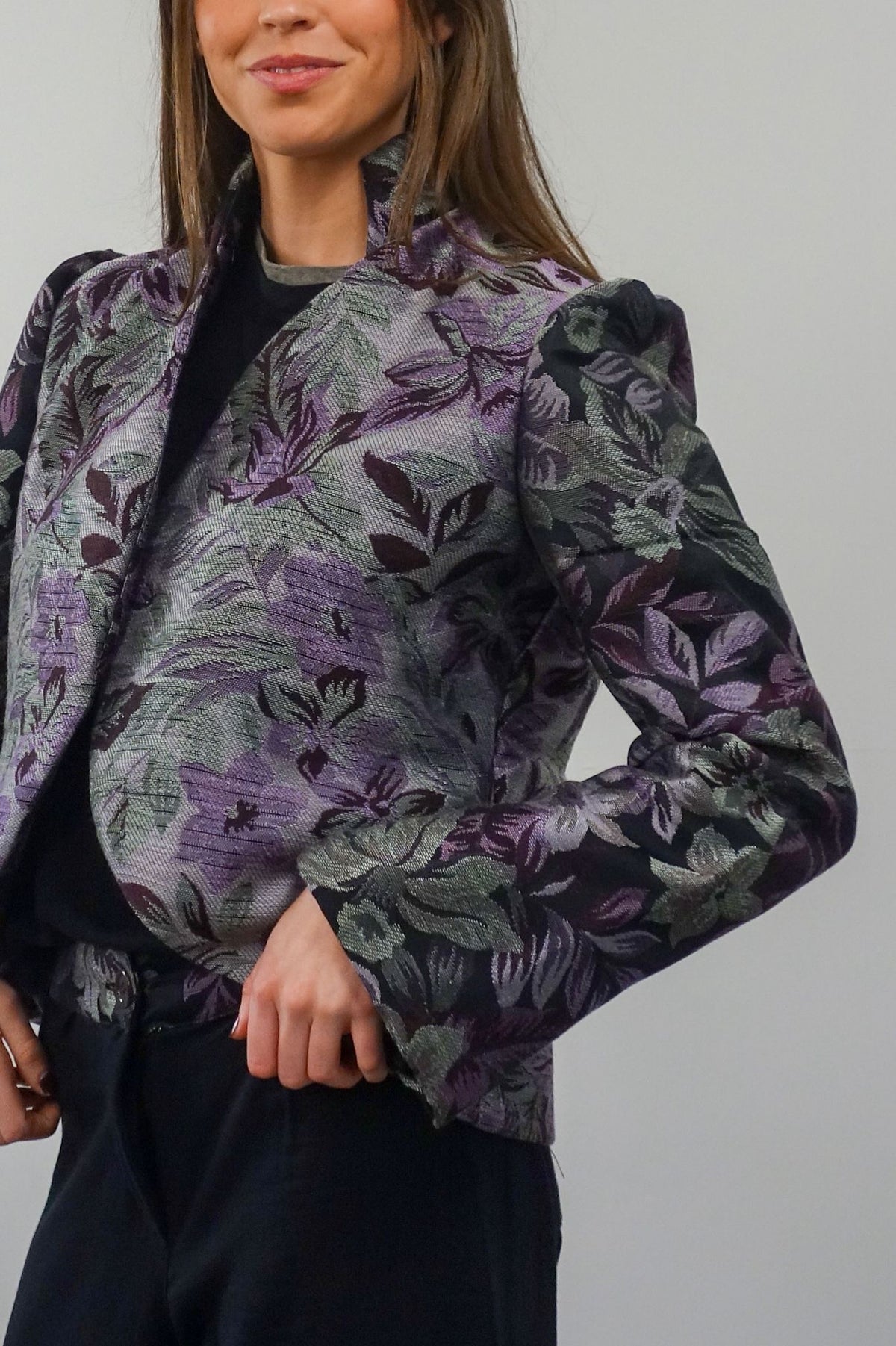 Chaqueta Jacquard Lila - Edición Limitada